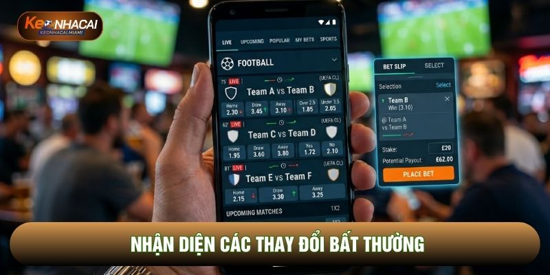 Nhận diện các thay đổi bất thường