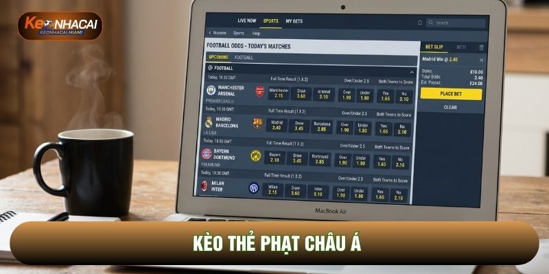 Kèo thẻ phạt châu á