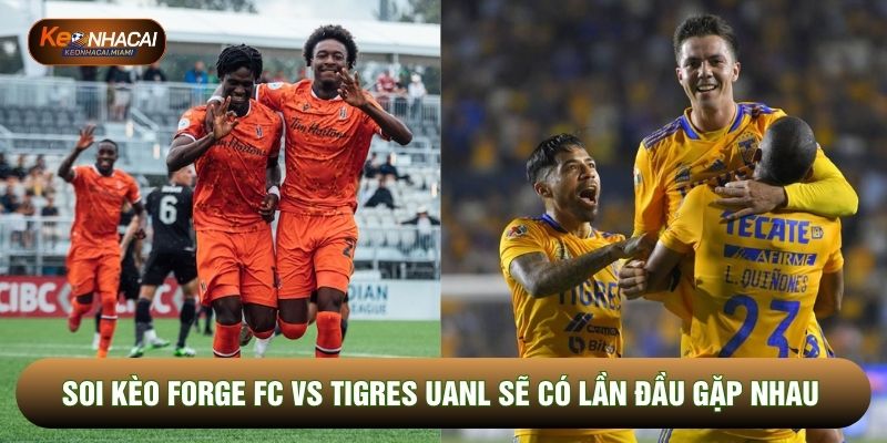 Soi kèo Forge vs Tiger UANL sẽ có lần đầu gặp nhau